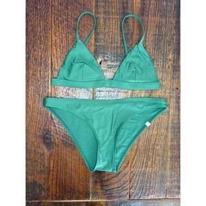 Summersalt Olive Green Bikini Set (Size 2)